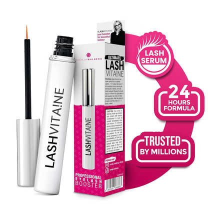 LASHVITA!NE PLUS Wimpernserum – Das Original für traumhaft lange und voluminöse Wimpern Wimpernbooster mit PRO-Formel und innovativem 2-fach Wirkansatz Vegan, tierversuchsfrei – Made in Germany für höchste Qualität