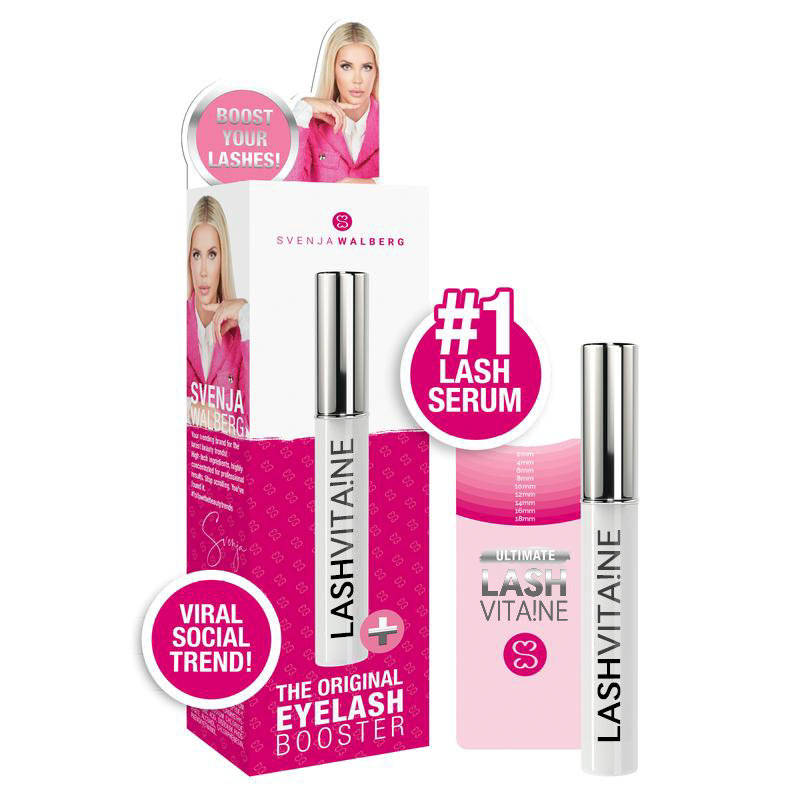 LASHVITA!NE PLUS Wimpernserum – Das Original für traumhaft lange und voluminöse Wimpern Wimpernbooster mit PRO-Formel und innovativem 2-fach Wirkansatz Vegan, tierversuchsfrei – Made in Germany für höchste Qualität